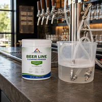 Prix de gros usine 900g Poudre nettoyante OEM ODM Nettoyant pour lignes de brassage et de boissons