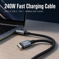 Câble USB C vers USB C, charge rapide PD, transfert de données haute vitesse, câble Type C, plusieurs longueurs 0,15 m 2 m, vente en gros