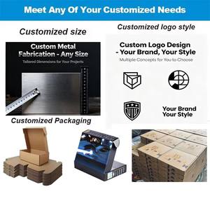 Support d'antenne JH-Mech Gen 3 avec <span class=keywords><strong>adaptateur</strong></span> de tuyau, qualité supérieure, robuste, réglable, en acier noir thermolaqué - Product Image 4