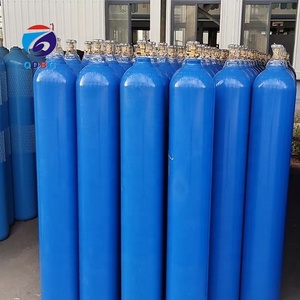 Tabung <span class=keywords><strong>Gas</strong></span> Industri Baja Seamless Tekanan Tinggi untuk Oksigen/Nitrogen/Argon/Helium/CO2 150Bar & 200Bar Kapasitas 2.5L-92L - Product Image 3