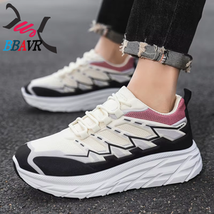 Nuevos Zapatos Deportivos Casuales de Moda para Hombre con Cordones, Suela Gruesa, Uso Diario, Forro de Malla Transpirable, Antideslizantes, para Verano y Primavera - Product Image 2