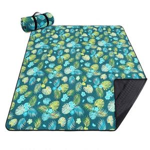 Couverture de plage pliable portable et durable pour les activités de plein air et la randonnée - Product Image 1