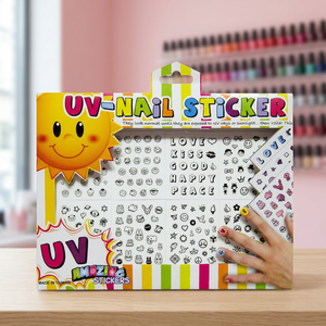 Adhesivo Decorativo para Uñas con Cambio de Color UV 2D, Ecológico y Moderno, de Fábrica Auditada por NBCU - Product Image 3