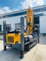 Machine de forage de puits d'eau en roche dure de qualité supérieure, équipement de forage, profondeur maximale 260m
