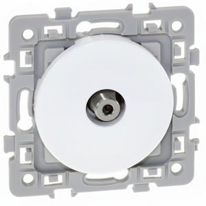 Enchufes y enchufes blancos de TV multiservicio tipo F cuadrado - Product Image 1