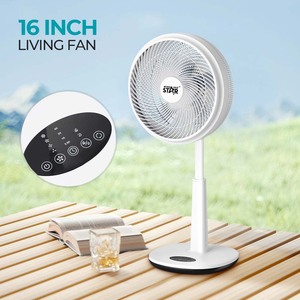 Winningstar 16-inch 50W Portable Floor <b>Fan</b> with Oscillating and Adjustable Height - Cross-border Exclusive Supply - Product Image 4