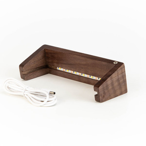 Support d'affichage <span class=keywords><strong>en</strong></span> bois USB LED <span class=keywords><strong>en</strong></span> forme de U, base lumineuse <span class=keywords><strong>en</strong></span> bois de hêtre pour <span class=keywords><strong>cadre</strong></span> <span class=keywords><strong>photo</strong></span> <span class=keywords><strong>en</strong></span> acrylique, support de veilleuse pour art <span class=keywords><strong>en</strong></span> <span class=keywords><strong>verre</strong></span> cristal <span class=keywords><strong>3D</strong></span> - Product Image 3