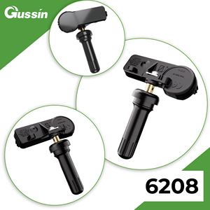 เซ็นเซอร์ TPMS ยี่ห้อ GUSSIN รุ่น OE 6F2Z1A189A 7L1Z1A189A สำหรับรถยนต์ฟอร์ด ไฟว์ฮันด์ 315MHz 12V แบตเตอรี่ <span class=keywords><strong>Panasonic</strong></span> <span class=keywords><strong>CR2032</strong></span> ได้รับการรับรองมาตรฐาน CE FCC - Product Image 1