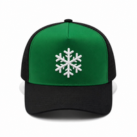 Gorra de camionero de Vietnam con logotipo de pegatina de bola Z bordada personalizada rosa