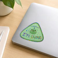 Autocollant lenticulaire personnalisé en mouvement, décalcomanie laser holographique 3D pour ordinateur portable, coque de téléphone, décoration, cadeau unique et personnalisable