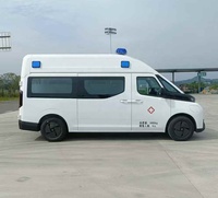 Nouvelle ambulance électrique Geely pour le transfert de patients, véhicule médical de secours d'urgence avec équipement complet de soins intensifs