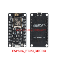 Placa DE DESARROLLO ESP8266 de 30 pines CH340 FT232 CP2102 Neu NodeMcu V3 Lua ESP8266 puerto serie WIFI IoT tipo C interfaz Micro USB