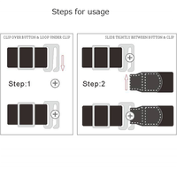 Ceinture de Maintien de Chemise Antidérapante et Anti-Plis pour Hommes et Femmes