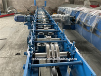 Machine de profilage à chaud Ironstar 2026 pour la fabrication de rails de guidage latéraux en profil C pour portes à enroulement, très demandée aux Philippines