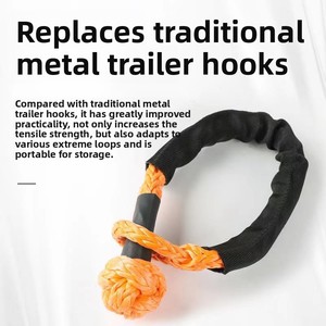 LEADPOWER Treuil tout-terrain <span class=keywords><strong>Amazon</strong></span> 17 tonnes, corde <span class=keywords><strong>de</strong></span> treuil, crochet <span class=keywords><strong>de</strong></span> <span class=keywords><strong>remorque</strong></span>, nœud <span class=keywords><strong>de</strong></span> sangle souple, ajustement universel, paquet <span class=keywords><strong>de</strong></span> paire unique, utilisation <span class=keywords><strong>de</strong></span> remorquage 1000 kg - Product Image 3