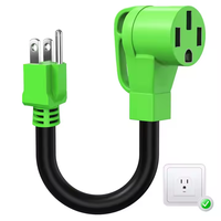 Conectores NEMA 5-15P a 14-50R EV de alto rendimiento para Tesla Heavy Duty 50 Amp 15 Amp 110V EV adaptador para coches EV nueva condición