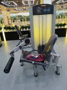 Equipo de gimnasio de fitness pin cargado cuádriceps espinillas ajustable sentado máquina de extensión de piernas para gimnasio club XF09 - Product Image 3