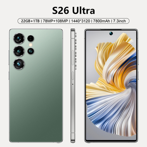 هاتف ذكي S26 ULTRA 5G مفتوح مع بطارية تدوم طويلاً بسعة 7800 مللي أمبير وشاشة 7.3 بوصة ومعالج عشاري النواة، هاتف مستعمل بميزات ذكية - Product Image 4
