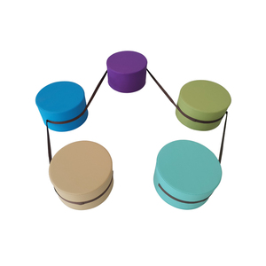Juego de silla de muelle redonda de rompecabezas suave Safezone para fiesta de bebé, respetuoso con el medio ambiente, no tóxico, para <span class=keywords><strong>guardería</strong></span> de bebé - Product Image 4