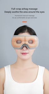 Masajeador Ocular Inteligente con 5 Modos de Masaje, <span class=keywords><strong>2</strong></span> Vibraciones, Presión de Aire, Terapia de Calor y Frío, Música BT, Diseño Plegable Portátil, Protección NTC - Product Image 5