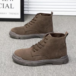 Factory Wholesale High Quality Men's Winter Ankle <b>Boots</b> Genuine Leather Formal Chelsea <b>Boots</b> - Product Image 3