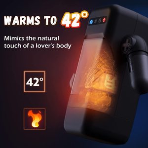 <span class=keywords><strong>AMOVIBE</strong></span>-masturbador masculino automático, taza de masturbadores masculinos con 10 modos de vibración de empuje, Juguetes sexuales con calefacción - Product Image 6
