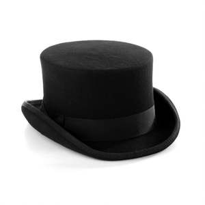 Chapeau Fedora en feutre de laine 100% unisexe - Style présidentiel authentique, décontracté, respirant, pour toutes les saisons - Product Image 3