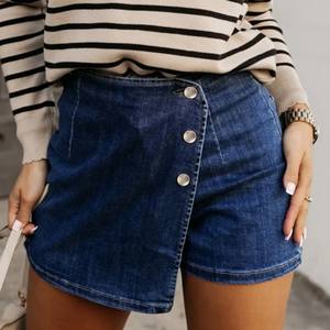 Shewin 2025 Pantalones Cortos de Mezclilla Azules para Mujer al por Mayor - Product Image 5