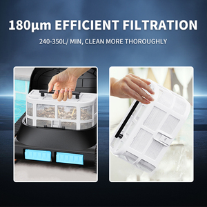 Aspirateur pour piscine enterrée avec système d'aspiration puissant à double moteur - Product Image 6