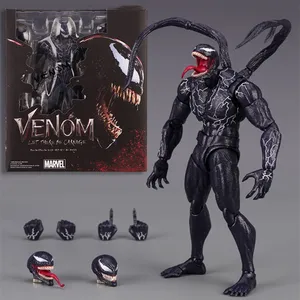 AMAZING YAMAGUCHI Venom 3 the Last Dance <span class=keywords><strong>Carnage</strong></span> <span class=keywords><strong>Spider</strong></span> Man Legends Action Figure Joint Movable Face Statue Model Collectible - Product Image 2