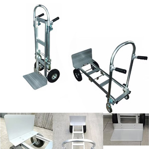 Chariot de transport robuste en aluminium à grande capacité de charge, pliable, pour usage domestique et atelier, avec coffre à outils, modèle 50, neuf - Product Image 5