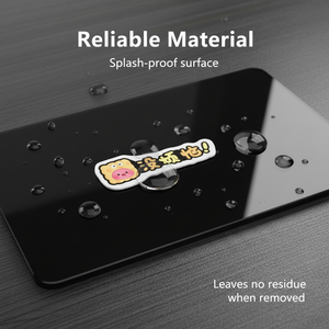 Self-adhesive UV waterproof holographic bed sheet stickers, anime Vsco cleaning PVC labels, custom logos - Product Image 3