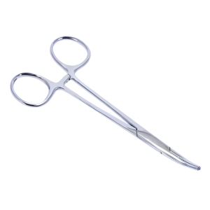 12.5cm Curved <b>Needle</b> Holder High Quality Stainless Steel Surgical Suture Instruments Wholesale Supplier - Product Image 1
