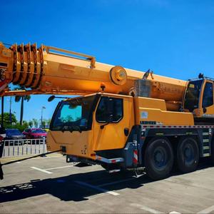 Grue mobile tout-terrain d'occasion Liebherr LTM1090 90T d'Allemagne, à prix réduit, en vente, composants du moteur principal, pompe, appeler +86 18117060100 - Product Image 1