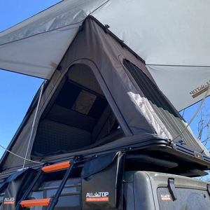 4 X4 SUV Outdoor Camping Dach Zelt Wasserdicht Harts chale Oxford Stoff für Fahrzeug Auto Auto Dach - Product Image 4