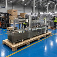 Chaîne de production de frites continue pour frites de pommes de terre, friteuse industrielle commerciale avec contrôle PLC et réglage de la température