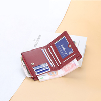 Baellerry Band Pergelangan Tangan Wanita, Tas Tangan Mini Dompet Koin Motif Huruf Kecil Modis Desain Baru