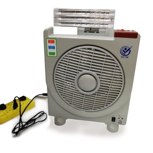 Ventilateur solaire compact 18W rechargeable par énergie solaire, idéal pour le camping et les activités de plein air - Product Image 5