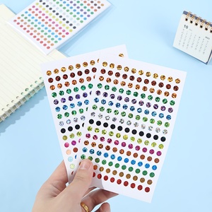 สติกเกอร์ PVC ลายจุดกลิตเตอร์ สำหรับเด็ก สมุดบันทึกรางวัล คริสตัล DIY ตกแต่ง 3 มิติ ขายส่ง มีสินค้าในสต็อก - Product Image 4