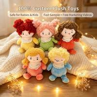 Porte-clés en peluche bébé arc-en-ciel personnalisé, cadeau promotionnel, fabrication directe, développement de projets de jouets sur mesure, réponse rapide aux échantillons