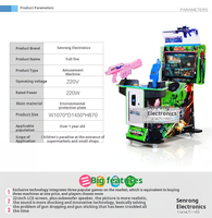 Prix usine 2 joueurs Machine d'arcade à pièces jeu de tir d'extermination d'extraterrestres en ligne pour les enfants