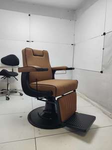 Chaise de barbier en alliage d'aluminium personnalisée 2026, chaise de coiffeur, chaise de salon de coiffure, chaise de coupe de cheveux, salon de beauté, hydraulique robuste, Guangdong - Product Image 2