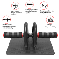 Rouleau d'exercice AB Wheel Roller, équipement de fitness, entraîneur musculaire AB Wheel Roller