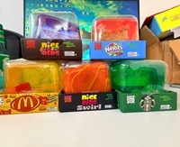 Jouets en peluche NeeDoh Cube de haute qualité en gros, 8,2 cm, 0,75 kg, grands jouets sensoriels à presser pour enfants de 14 ans et plus, cadeaux d'Halloween