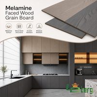 Panneau MDF mélaminé coloré de 18 mm, MDF mélaminé à base de résine synthétique