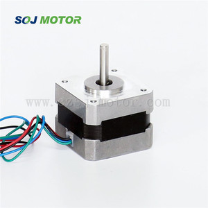 มอเตอร์สเต็ปเปอร์ไฮบริดแบบสองเฟส รุ่น 42series <span class=keywords><strong>NEMA</strong></span> <span class=keywords><strong>17</strong></span> 48V DC ความยาว 60 มม. แรงบิด 7.0 กก.ซม. สายไฟขนาด 4 5.0 มม. แกน Sojmotor - Product Image 2