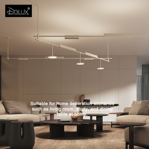 Dglux New Chất lượng cao LED Bracket theo dõi ánh sáng bị đình chỉ từ quang học theo dõi lưới tản nhiệt ánh sáng bóng ánh sáng hệ thống Trần - Product Image 2