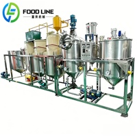 Palmolie-ontgommings- en ontgeuringsmachine voor rauwe palmolie