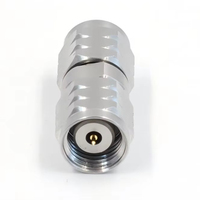 Adaptateur coaxial RF à ondes millimétriques mâle-mâle 1.85-JJG, connecteur de test haute fréquence en acier inoxydable 50 Ohm