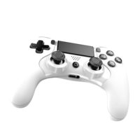 Manette de Jeu Sans Fil pour et pour Contrôleurs - Moteur de Vibration Multicolore Bouton Turbo Joystick à Détection de Mouvement avec Design Personnalisé
